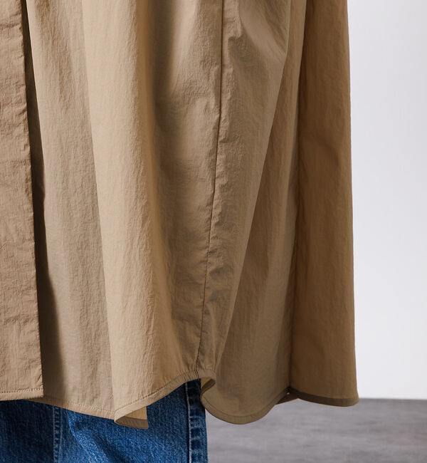 Rouge vif「撥水ナイロンライトコート」|ステンカラーコート|