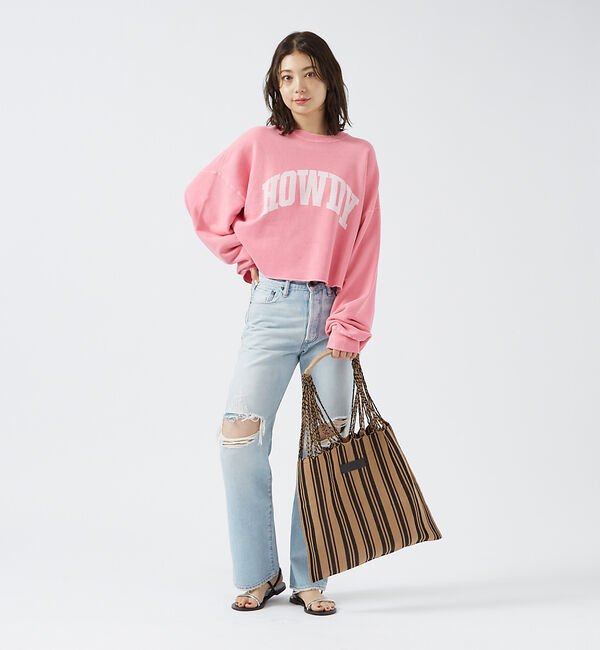 Rouge vif「【MoonBird】ハンモックトート / L / 手織り / A4可 / Han」|トートバッグ|