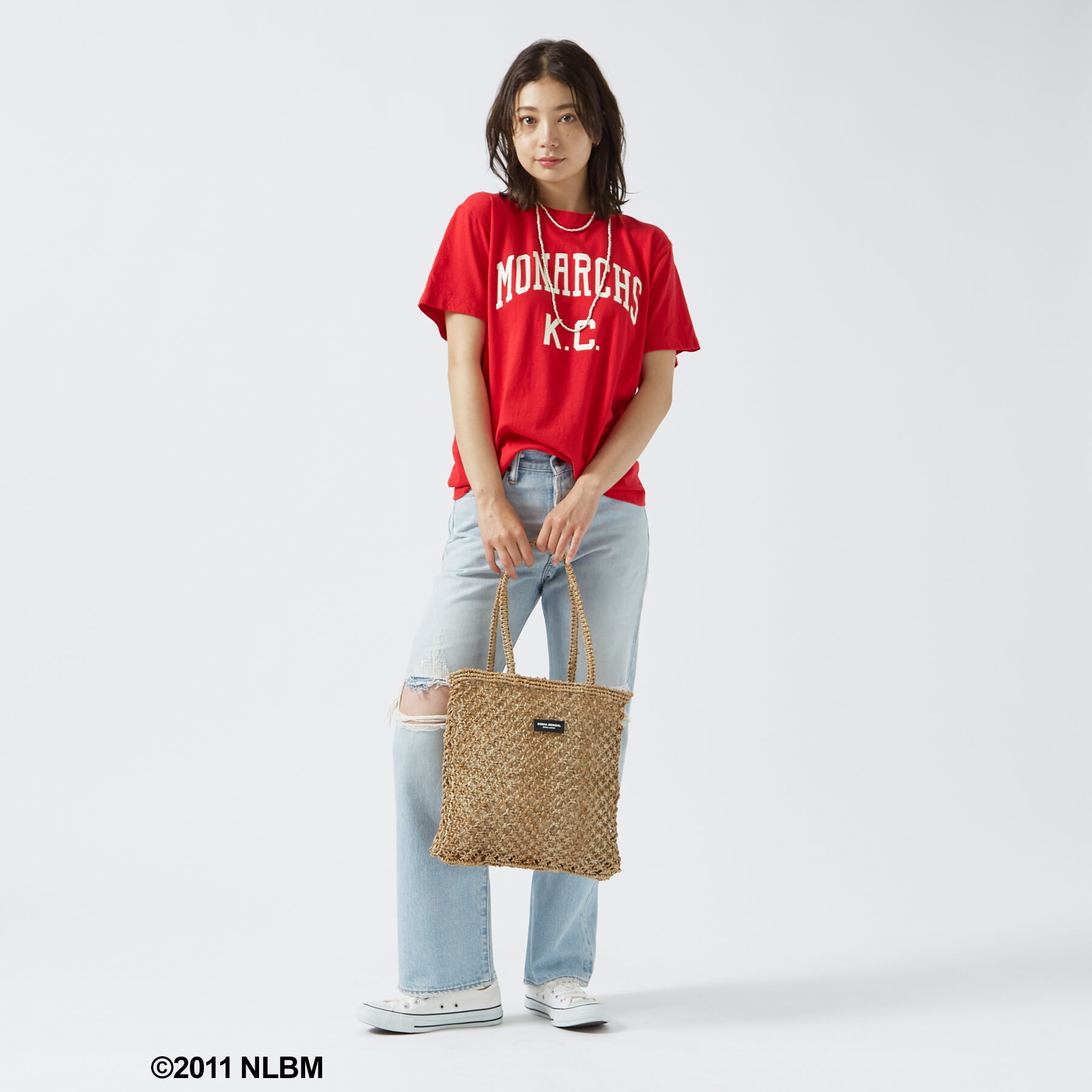 Rouge vif「【SCREEN STARS/スクリーンスターズ】ロゴTシャツ / ベースボールチ」|Tシャツ・カットソー|