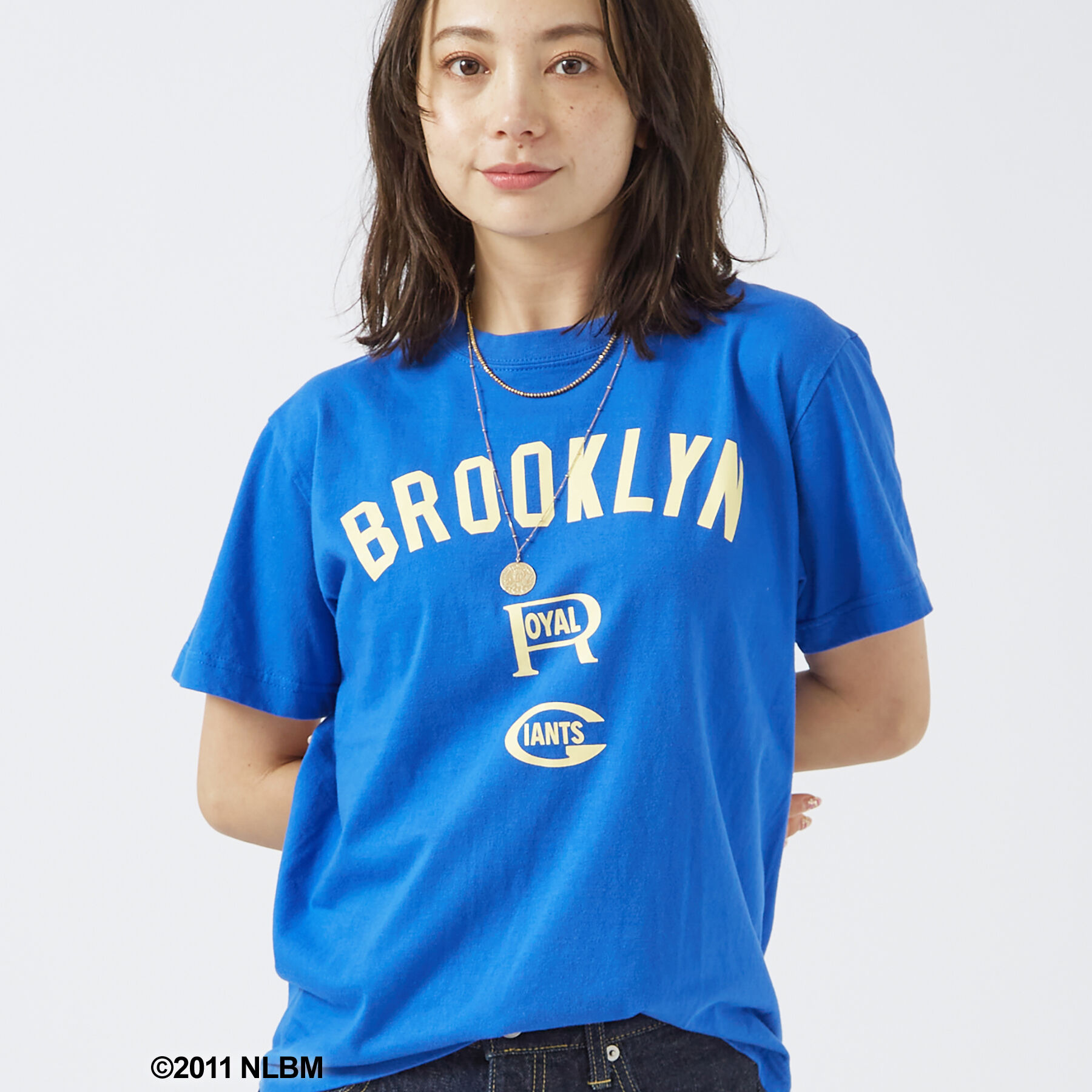 Rouge vif「【SCREEN STARS/スクリーンスターズ】ロゴTシャツ / ベースボールチ」|Tシャツ・カットソー|ブルー