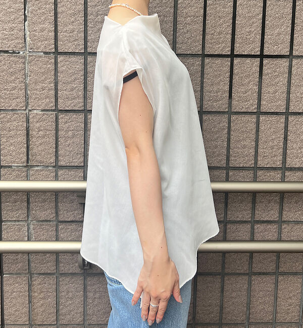 Rouge vif「アシメトリースリーブブラウス」|シャツ・ブラウス|