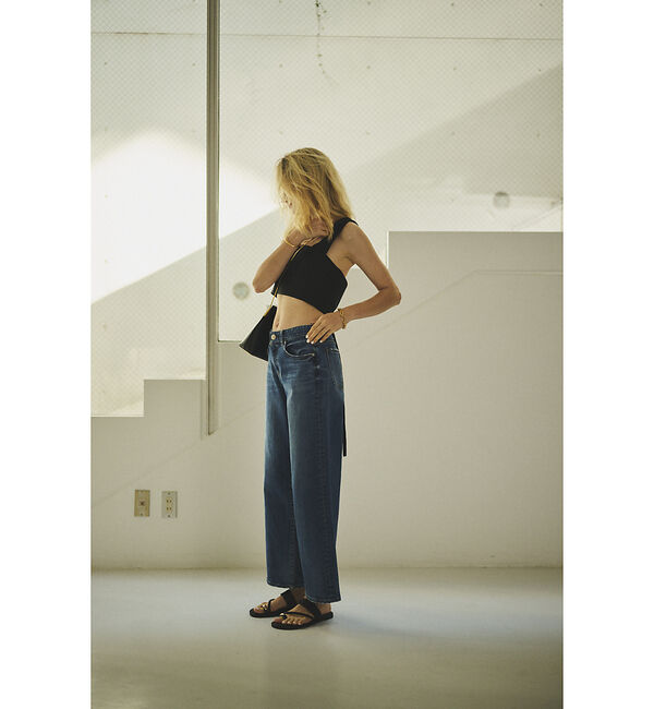 Rouge vif「【ADRAR/アドラル】ブレスレット Long＆Short Chain BL」|ブレスレット・バングル|