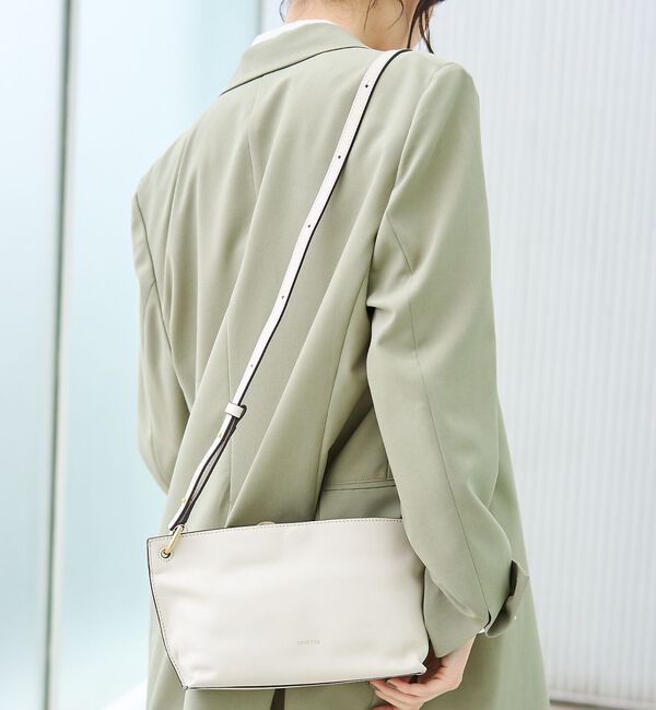 Rouge vif「【ORSETTO/オルセット】BARCA レザーミニショルダーバッグ」|ショルダー・メッセンジャー|