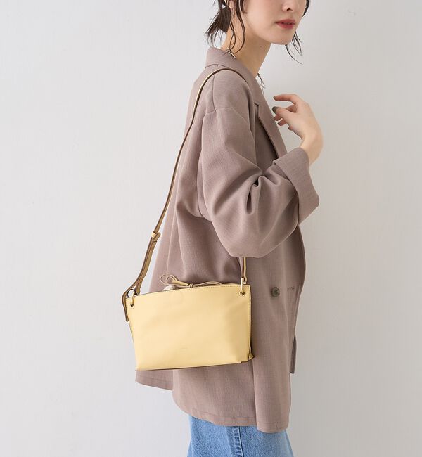 Rouge vif「【ORSETTO/オルセット】BARCA レザーミニショルダーバッグ」|ショルダー・メッセンジャー|