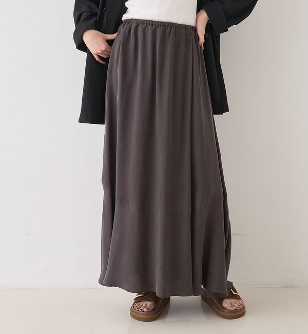 Rouge vif「キュプラフィブリルイージーギャザースカート」|スカート|