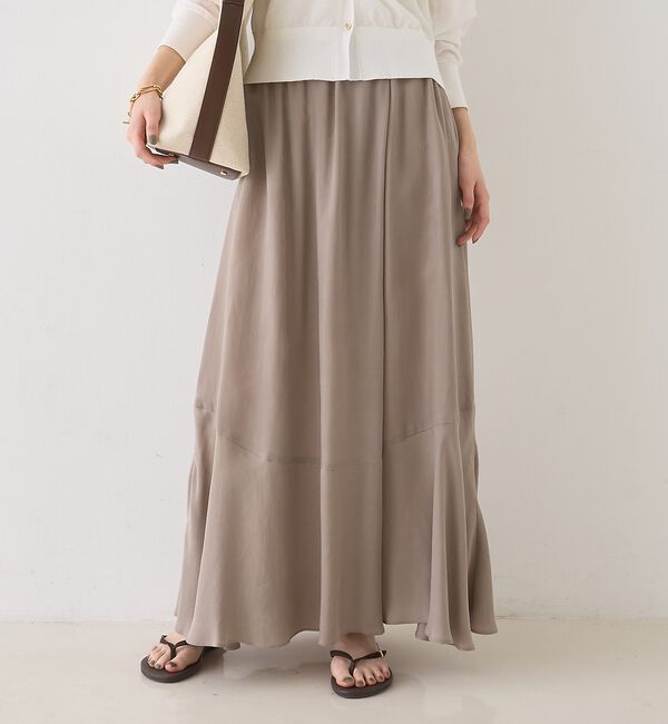 Rouge vif「キュプラフィブリルイージーギャザースカート」|スカート|