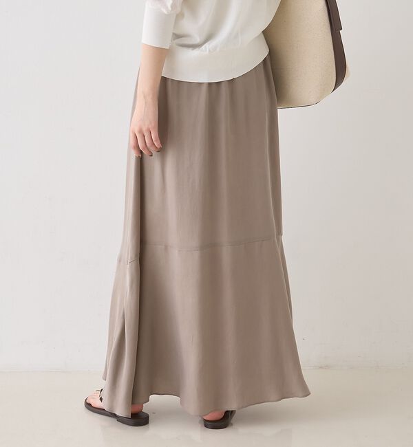 Rouge vif「キュプラフィブリルイージーギャザースカート」|スカート|