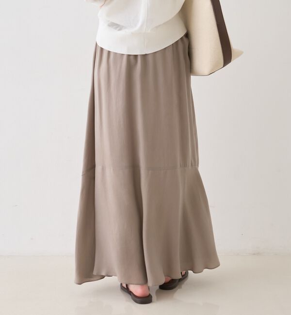 Rouge vif「キュプラフィブリルイージーギャザースカート」|スカート|