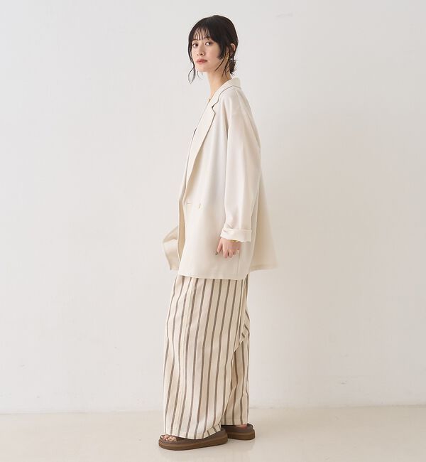 Rouge vif「バスケットメッシュダブルジャケット」|テーラードジャケット|