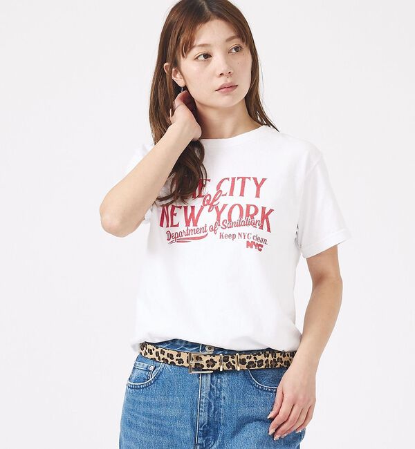 Rouge vif「【GOOD ROCK SPEED / グッドロックスピード】NYC T-Shir」|Tシャツ・カットソー|