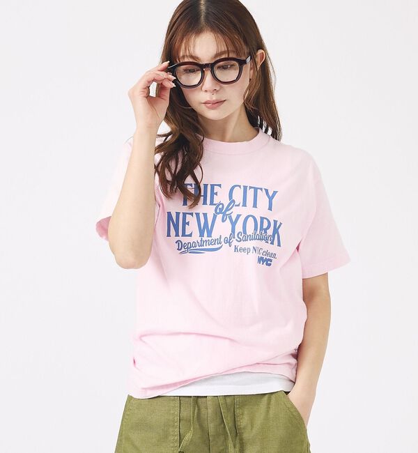 Rouge vif「【GOOD ROCK SPEED / グッドロックスピード】NYC T-Shir」|Tシャツ・カットソー|