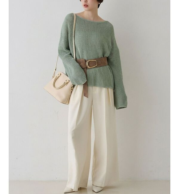 Rouge vif「【ATELIER AMBOISE/アトリエ アンボワーズ】ALASKA/バックル」|ベルト|