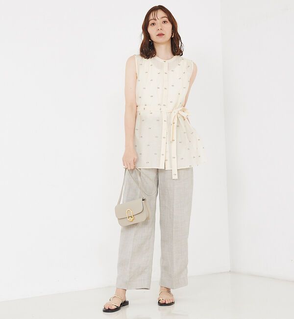 qualite「カットドビーチュニックブラウス」|ワンピース|