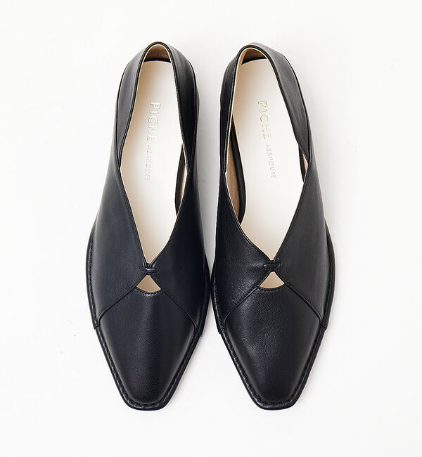 AU BANNISTER「ステッチダウン バブーシュ フラットパンプス」|その他|