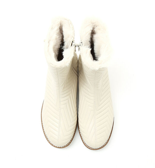 AU BANNISTER「【晴雨兼用】タンクソールボアブーツ」|ショートブーツ|