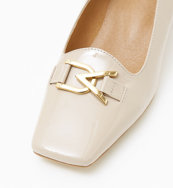 AU BANNISTER「【アイコニックシリーズ】甲深パンプス」|パンプス|