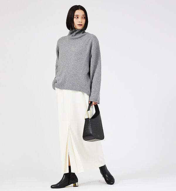 AU BANNISTER「【スノーソール】バックストレッチショートブーツ」|ショートブーツ|