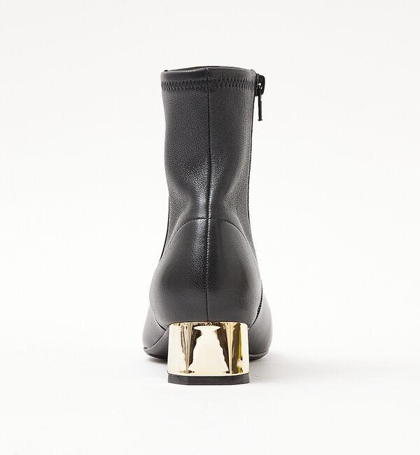 AU BANNISTER「【スノーソール】バックストレッチショートブーツ」|ショートブーツ|