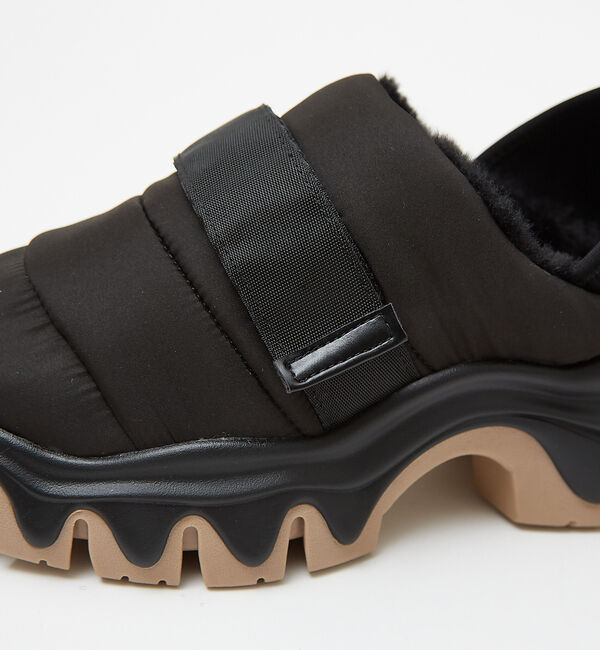 AU BANNISTER「【LAROUTE】キルティングファースニーカー」|スニーカー|