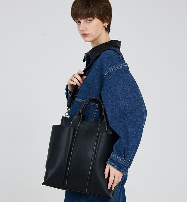 LOWELL things「Ordi/ダブルポケット2WAYトートL」|トートバッグ|