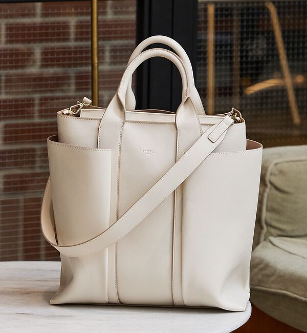 LOWELL things「Ordi/ダブルポケット2WAYトートL」|トートバッグ|