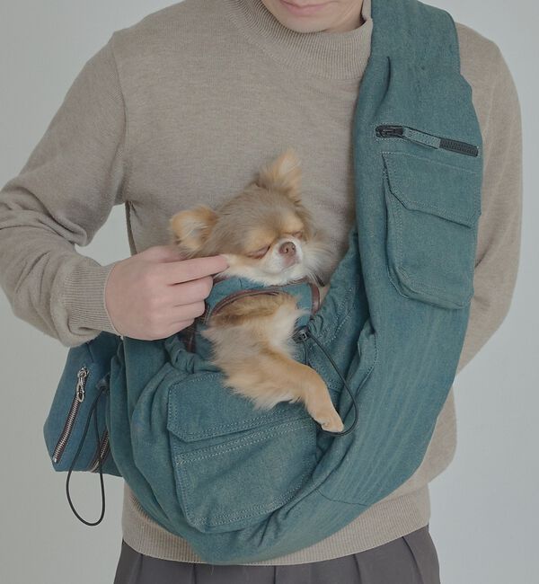 LOWELL things「MATIE/ ペットキャリースリングバッグ/デニム【Direction by 有」|その他|