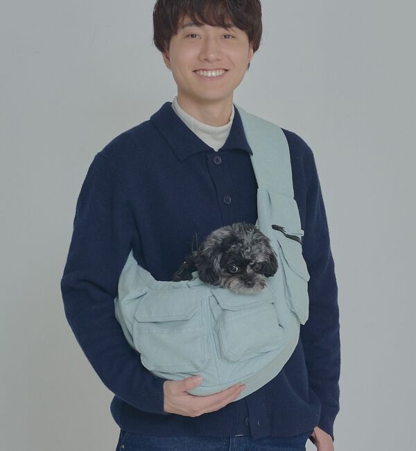 LOWELL things「MATIE/ ペットキャリースリングバッグ/デニム【Direction by 有」|その他|