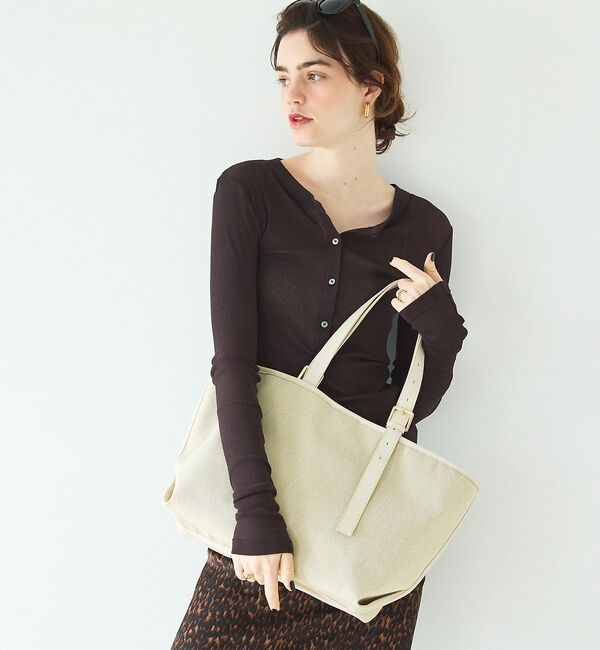 LOWELL things「Linea/A4キャンバストート【予約】」|トートバッグ|