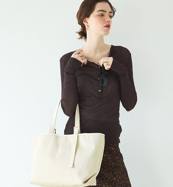 LOWELL things「Linea/A4キャンバストート【予約】」|トートバッグ|