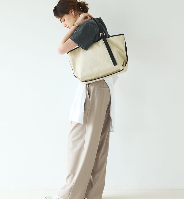 LOWELL things「Linea/A4キャンバストート【予約】」|トートバッグ|