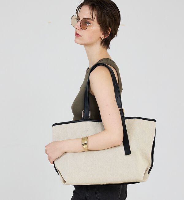 LOWELL things「Linea/A4キャンバストート【予約】」|トートバッグ|