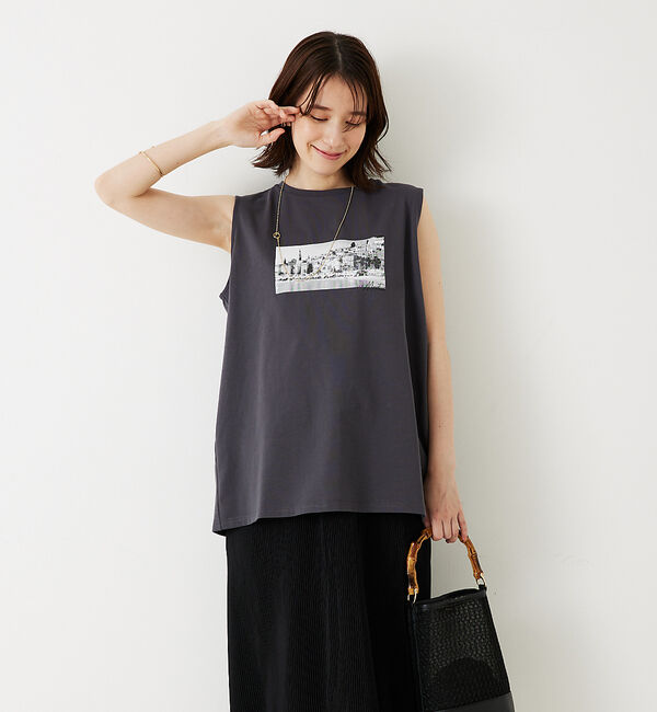 abahouse mavie「フォトノースリ」|Tシャツ・カットソー|
