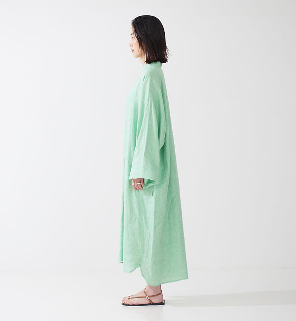 The Store by C' 「【LIWAN JELLABA】リネン シャツドレス」|ワンピース|