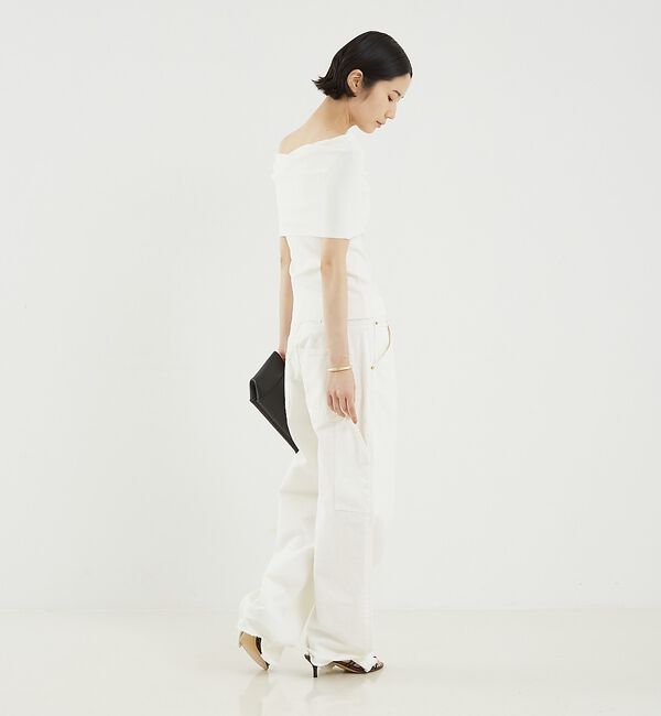 The Store by C' 「【COCUCA】オフショルダーニット【予約】」|ニット・セーター|