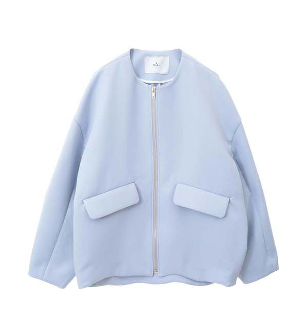 TIARA「ZIPオーバーシルエットブルゾン」|ブルゾン・スタジャン|