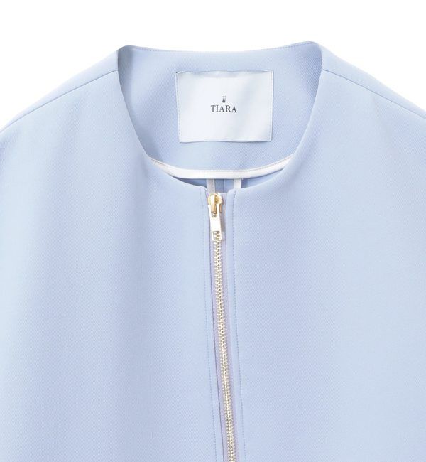 TIARA「ZIPオーバーシルエットブルゾン」|ブルゾン・スタジャン|