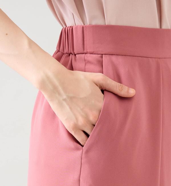 TIARA「センタープレスタックワイドパンツ（セットアップ可）」|その他|