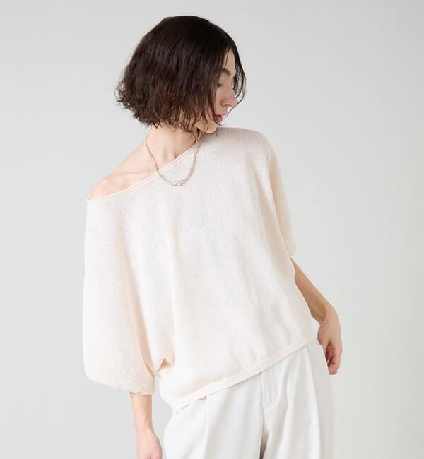 Liesse「ワイドドルマンニット」|ニット・セーター|