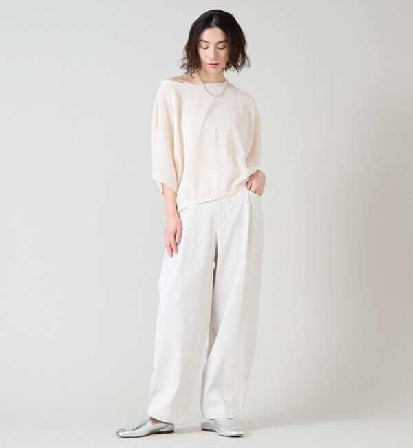 Liesse「ワイドドルマンニット」|ニット・セーター|