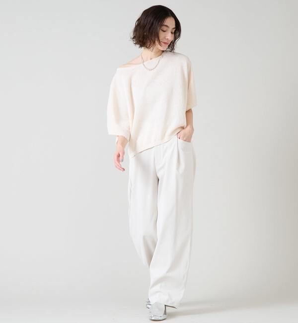 Liesse「ワイドドルマンニット」|ニット・セーター|