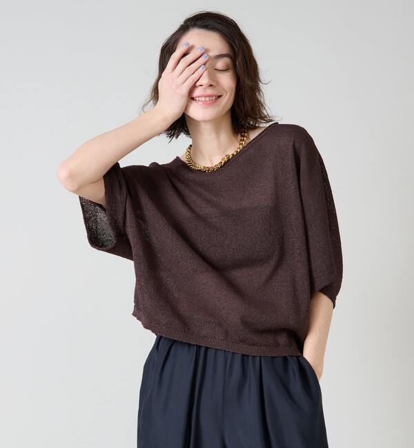 Liesse「ワイドドルマンニット」|ニット・セーター|