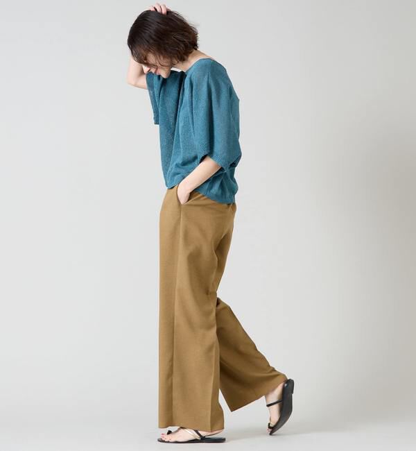 Liesse「ワイドドルマンニット」|ニット・セーター|