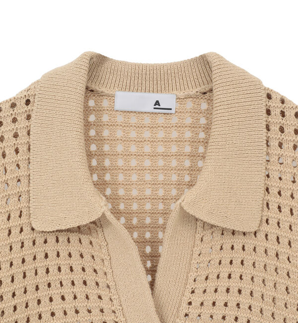 SOFFITTO「【A_/エース】スキッパープルオーバーニット」|ニット・セーター|