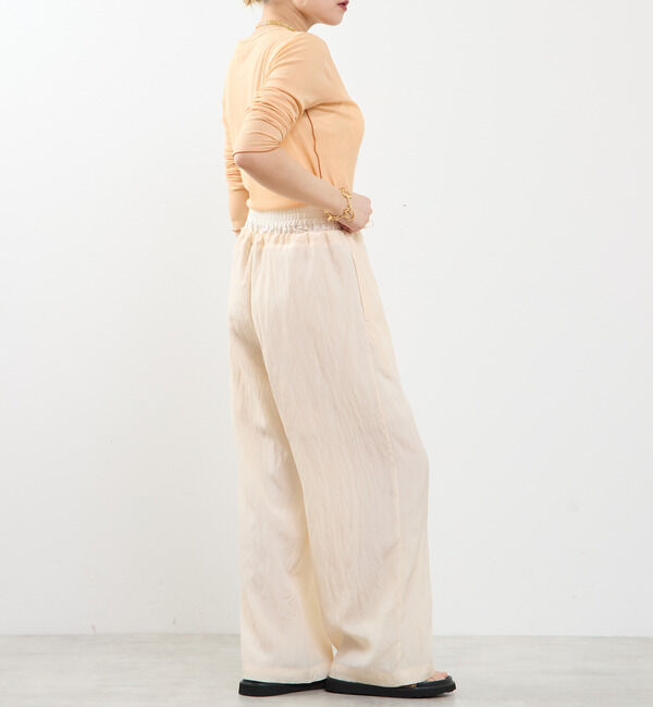 SOFFITTO「【A_/エース】シアーリブソフトテレコプルオーバー」|Tシャツ・カットソー|