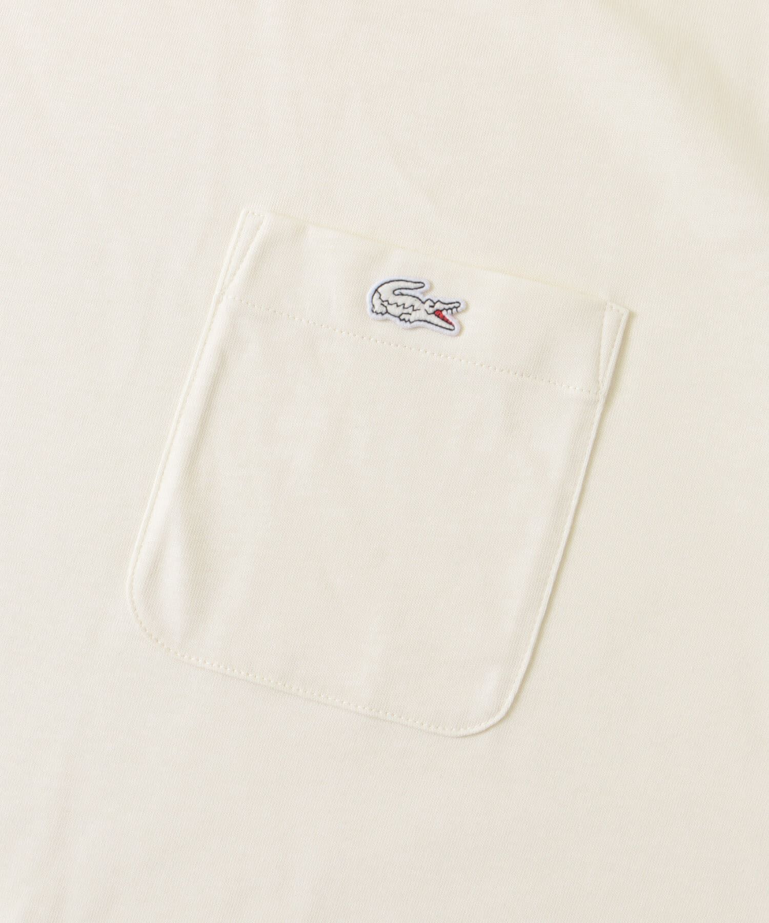 URBAN RESEARCH DOORS「LACOSTE　アウトラインクロックポケットTシャツ」|Tシャツ・カットソー|