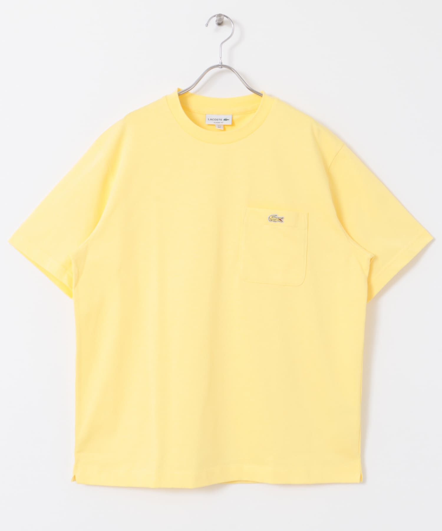 URBAN RESEARCH DOORS「LACOSTE　アウトラインクロックポケットTシャツ」|Tシャツ・カットソー|