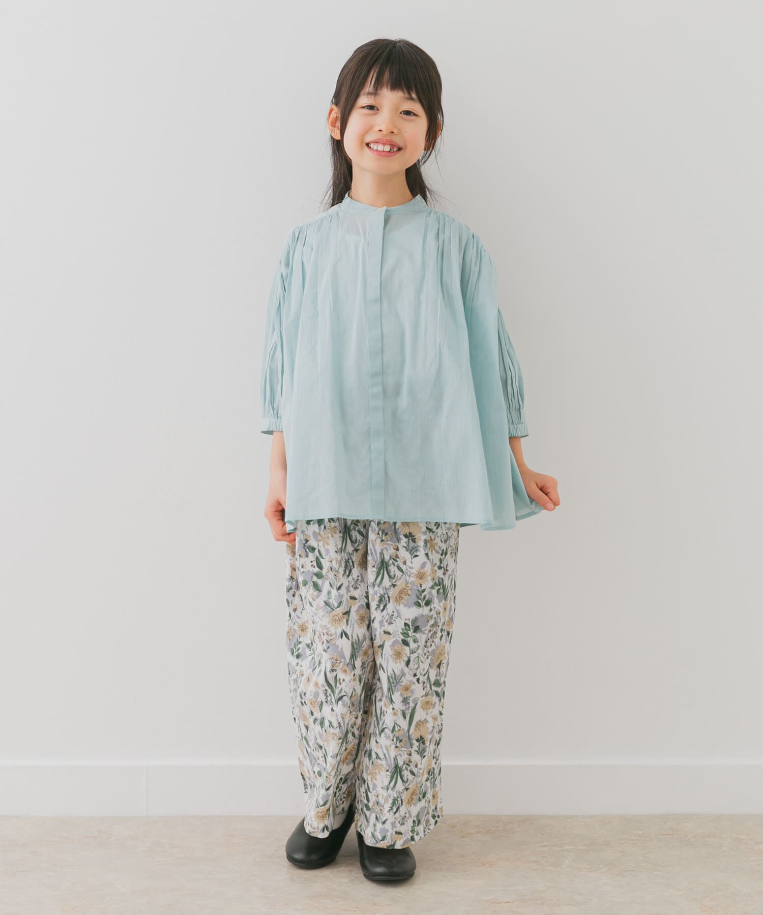 URBAN RESEARCH DOORS「『親子リンク』コットンボイルギャザーブラウス(KIDS)」|その他|