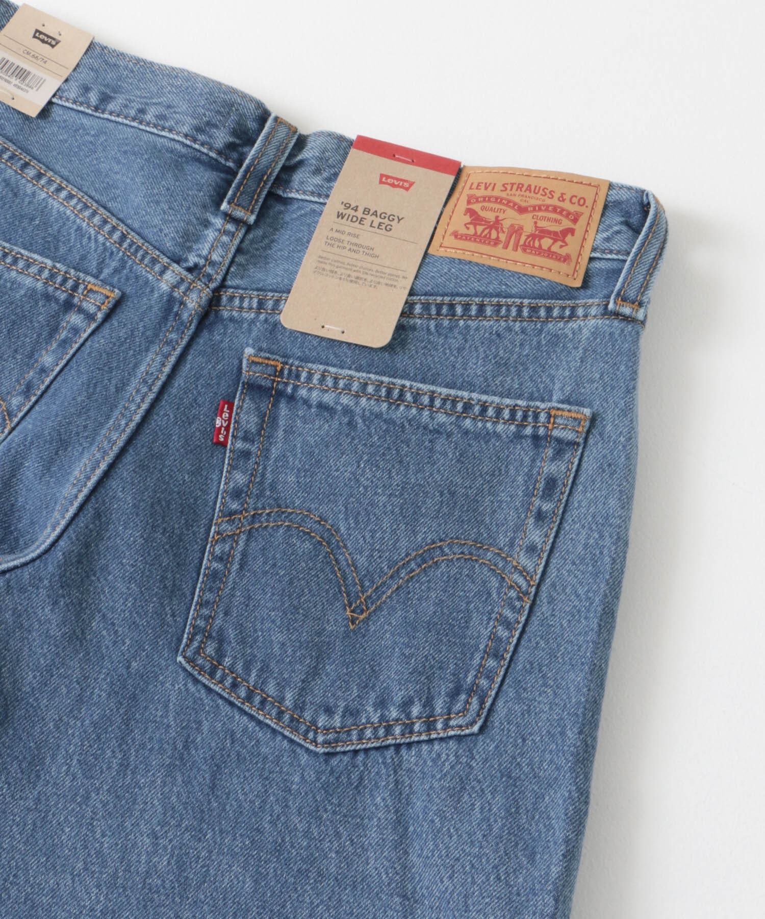 URBAN RESEARCH DOORS「Levi&rsquo;s　94 BAGGY WIDE LEG」|デニム|