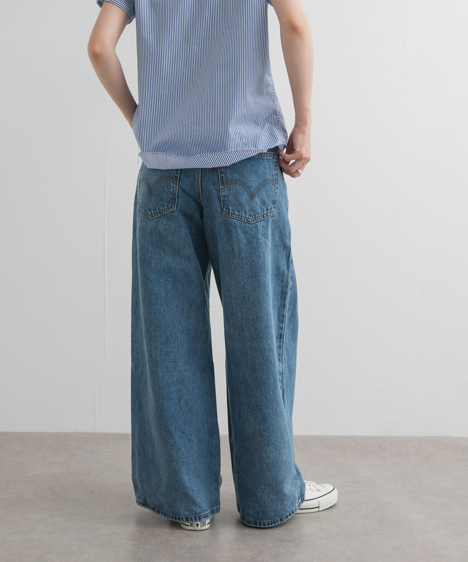 URBAN RESEARCH DOORS「Levi&rsquo;s　94 BAGGY WIDE LEG」|デニム|
