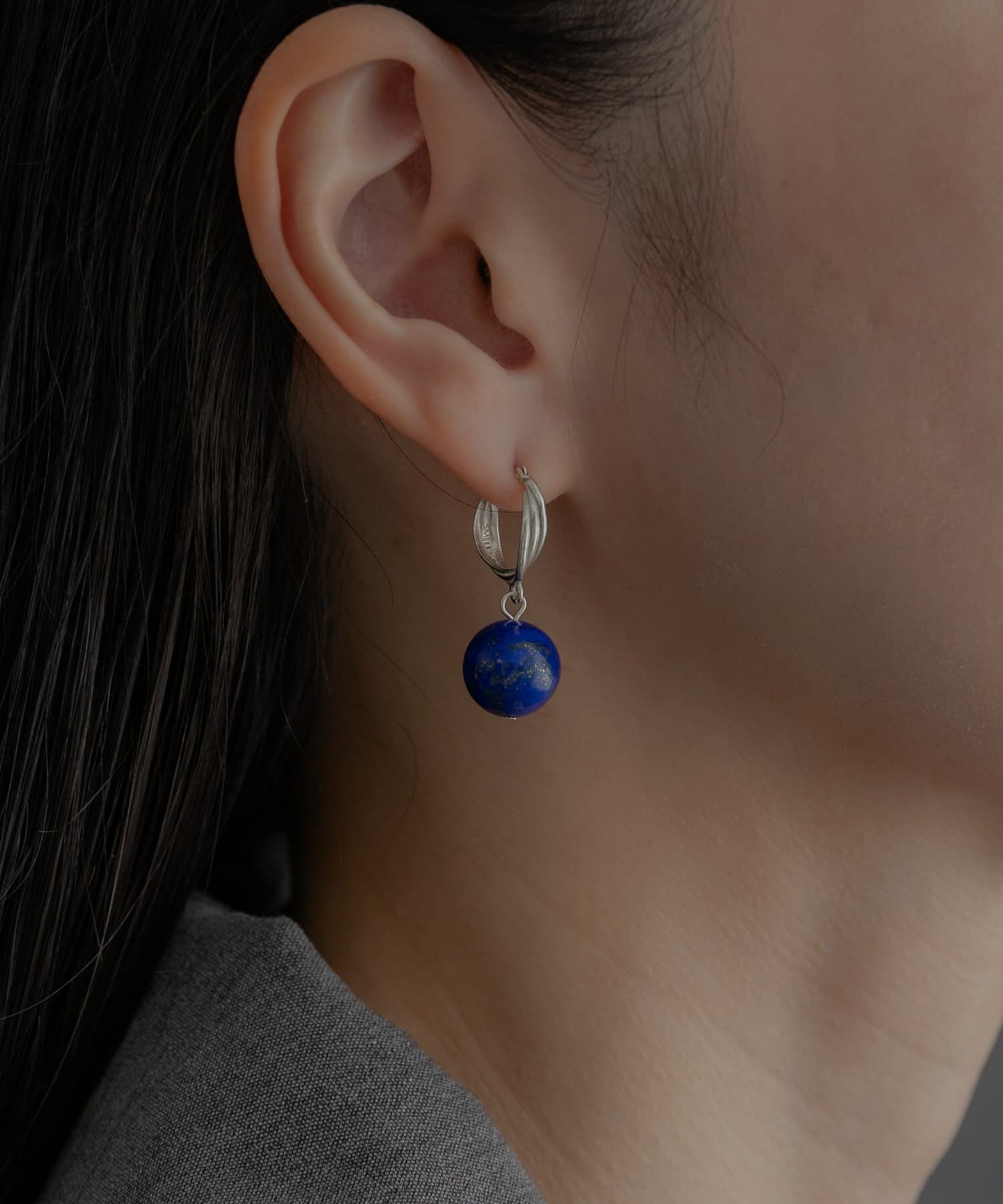 SMELLY「SMELLY so&rsquo;　lapis lazuli pierce」|ピアス|